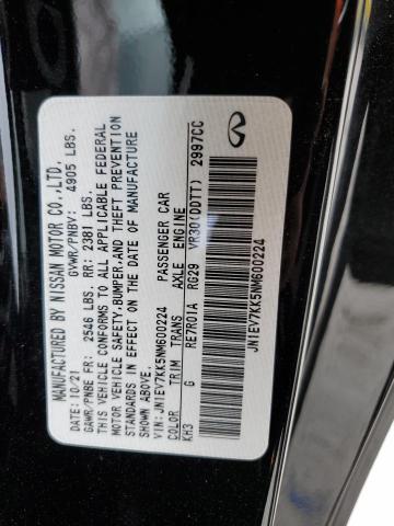 2022 INFINITI Q60 LUXE - JN1EV7KK5NM600224