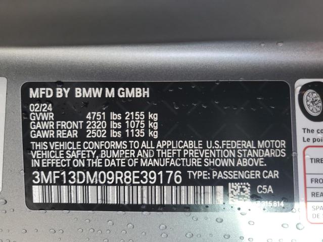 2024 BMW M2 3MF13DM09R8E39176