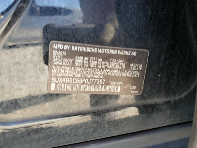 2015 BMW X5 XDRIVE5 5UXKR6C55F0J77367