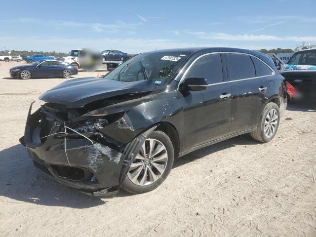 ACURA MDX TECHNO 2014 black  gas 5FRYD3H46EB014721 photo #1