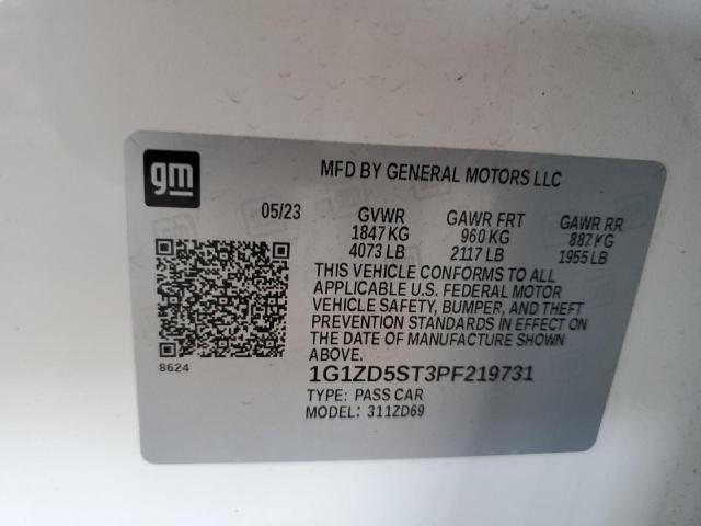 2023 CHEVROLET MALIBU LT - 1G1ZD5ST3PF219731