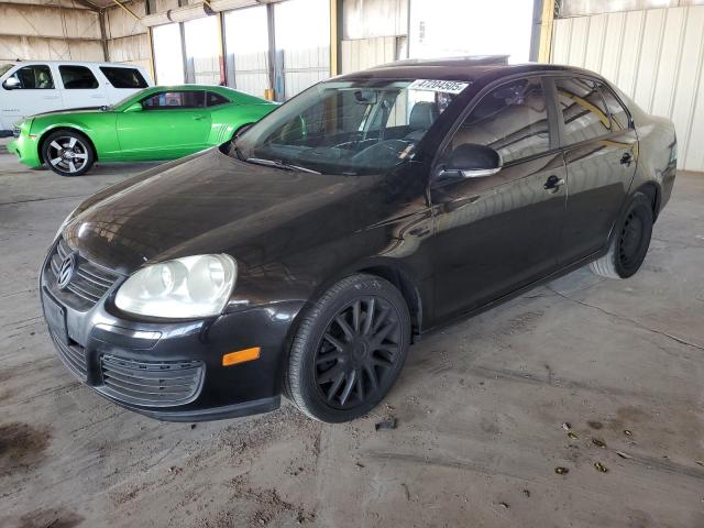 VOLKSWAGEN JETTA 2009 black  gas 3VWRJ71K69M009385 photo #1