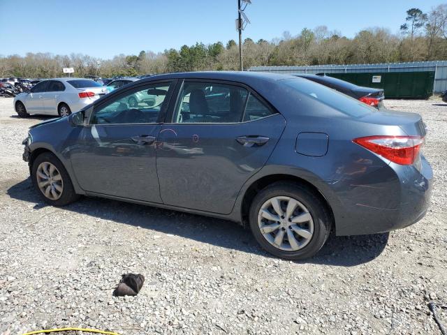TOYOTA COROLLA L 2014 gray  gas 2T1BURHE9EC080512 photo #3