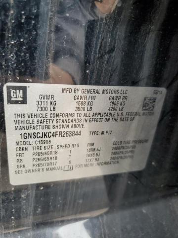 2015 CHEVROLET SUBURBAN C - 1GNSCJKC4FR263844