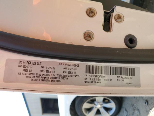 2019 DODGE CHALLENGER - 2C3CDZAG0KH732004