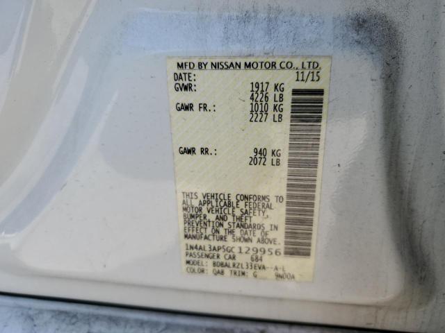 2016 NISSAN ALTIMA 2.5 - 1N4AL3AP5GC129956