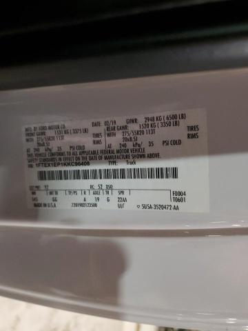 2019 FORD F150 SUPER - 1FTEX1EP1KKC96408