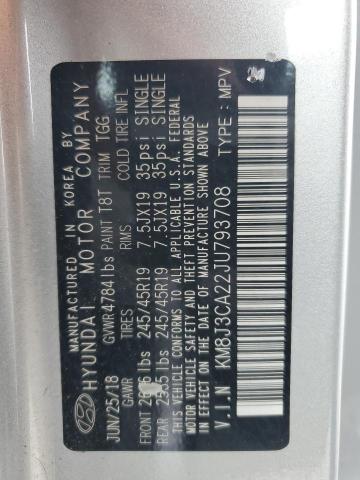 2018 HYUNDAI TUCSON VAL - KM8J3CA22JU793708