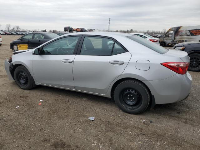 TOYOTA COROLLA L 2019 silver  gas 2T1BURHEXKC230140 photo #3
