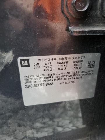2015 BUICK REGAL - 2G4GL5EX7F9138752