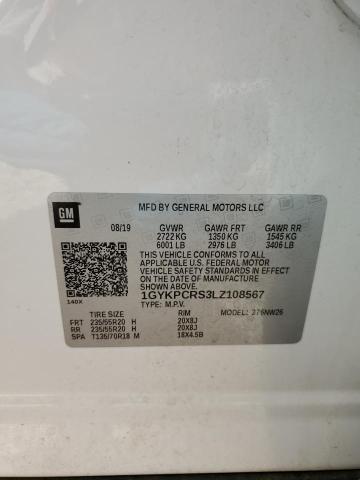 2020 CADILLAC XT6 PREMIU - 1GYKPCRS3LZ108567