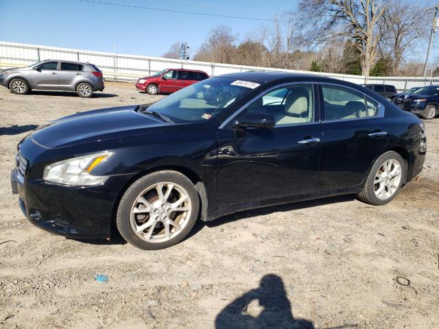 NISSAN MAXIMA S 2013 black  gas 1N4AA5APXDC804357 photo #1