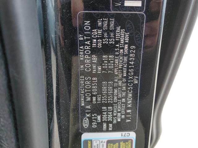 2016 KIA SEDONA EX - KNDMC5C1XG6143829