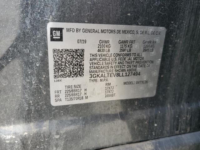 2020 GMC TERRAIN SL - 3GKALTEV8LL127494
