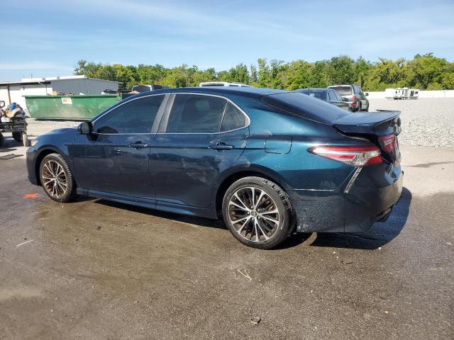 TOYOTA CAMRY L 2018 blue  gas 4T1B11HK5JU640504 photo #3