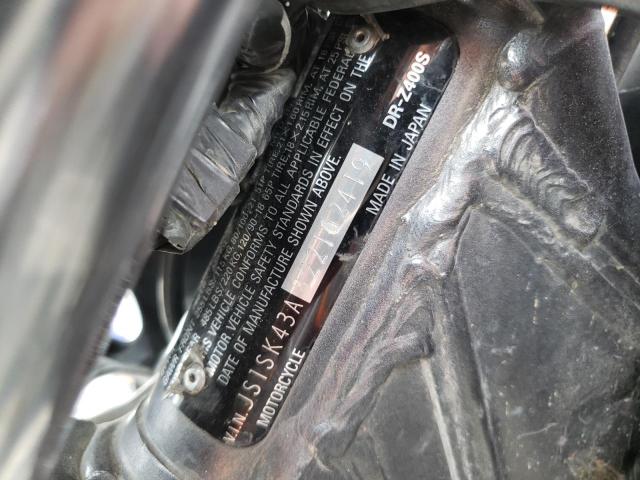 2002 SUZUKI DR-Z400 S JS1SK43A822102419