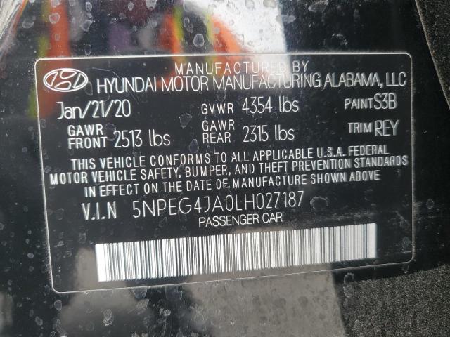 2020 HYUNDAI SONATA SE - 5NPEG4JA0LH027187