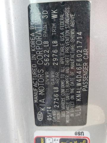 2015 KIA K900 KNALW4D46F6021714