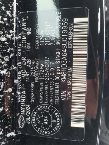 2025 HYUNDAI KONA PREFE KM8HD3A64SU019959