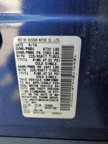 2020 NISSAN ROGUE S - JN8AT2MV8LW104979