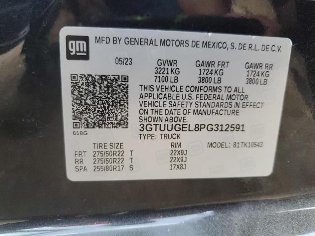 2023 GMC SIERRA K15 - 3GTUUGEL8PG312591