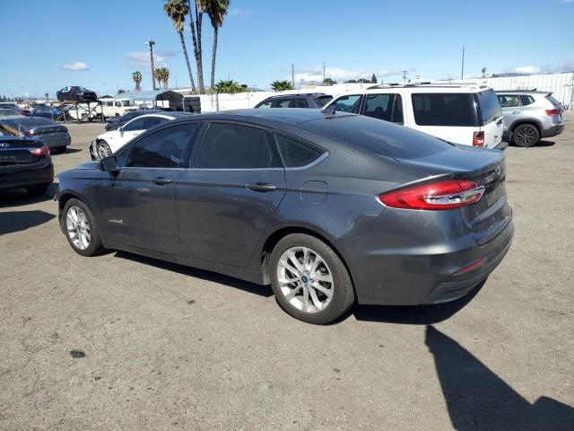 FORD FUSION SE 2019 gray  hybrid engine 3FA6P0LU7KR208809 photo #3