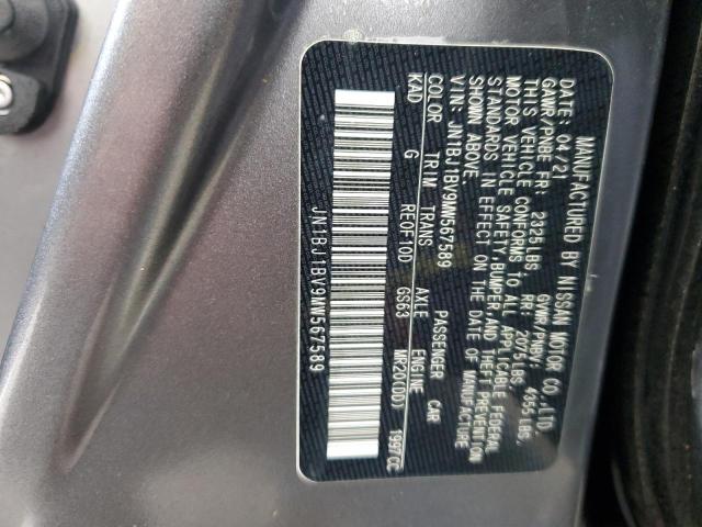 2021 NISSAN ROGUE SPOR - JN1BJ1BV9MW567589