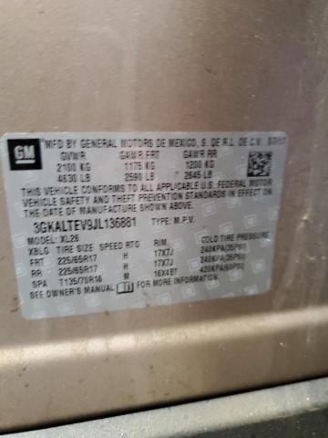 2018 GMC TERRAIN SL - 3GKALTEV9JL136881