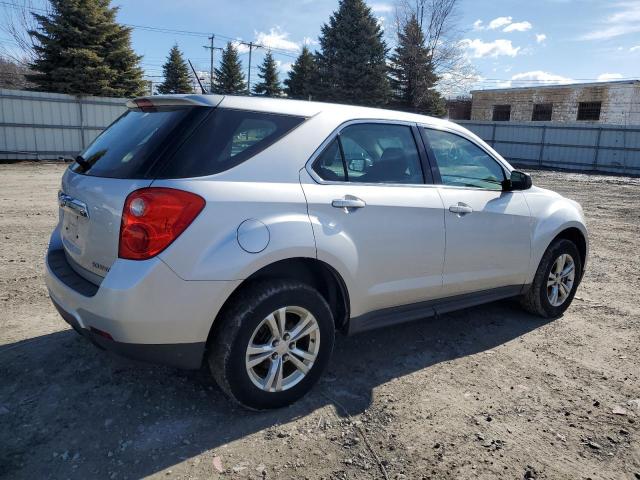 CHEVROLET EQUINOX LS 2013 silver  gas 1GNALBEK2DZ129075 photo #4