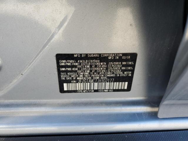 2018 SUBARU CROSSTREK - JF2GTAMC7JH302177