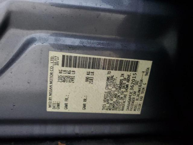 2018 NISSAN MAXIMA 3.5 - 1N4AA6AP4JC362015