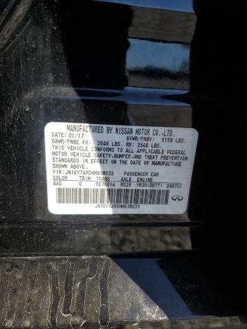 2017 INFINITI Q50 PREMIU - JN1EV7AR0HM838033