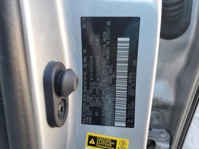 2019 TOYOTA HIGHLANDER - 5TDJZRFH9KS613925