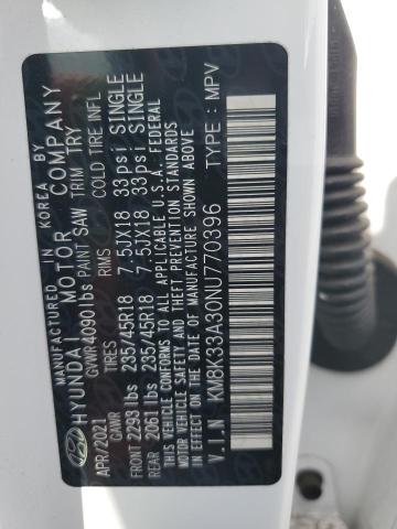 2022 HYUNDAI KONA N LIN - KM8K33A30NU770396