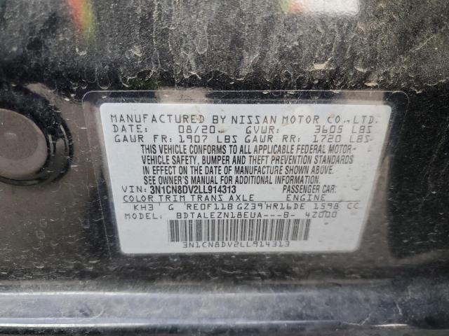 2020 NISSAN VERSA S - 3N1CN8DV2LL914313