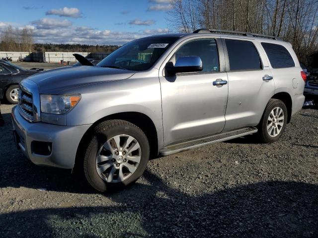 TOYOTA SEQUOIA LI 2012 silver  gas 5TDJY5G10CS064565 photo #1