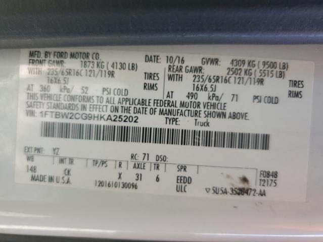 2017 FORD TRANSIT T- #3284873062