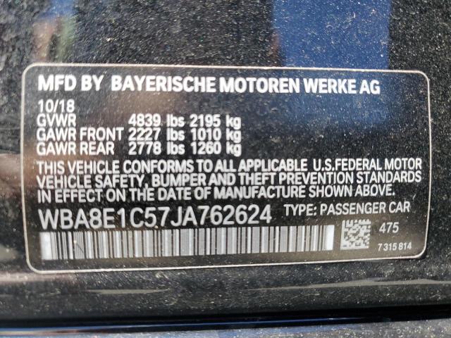 2018 BMW 330E WBA8E1C57JA762624