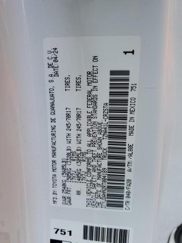 2024 TOYOTA TACOMA XTR 3TYJDAHN2RT004189