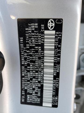 2021 TOYOTA COROLLA LE - 5YFEPMAEXMP257147