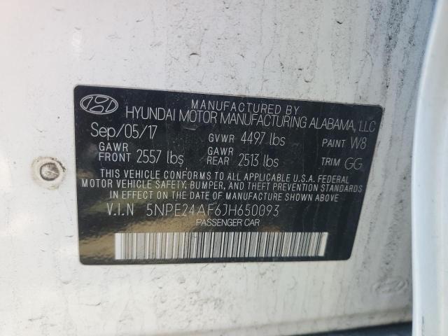 2018 HYUNDAI SONATA SE - 5NPE24AF6JH650093