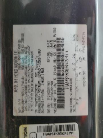 2016 FORD MUSTANG - 1FA6P8TH3G5242791