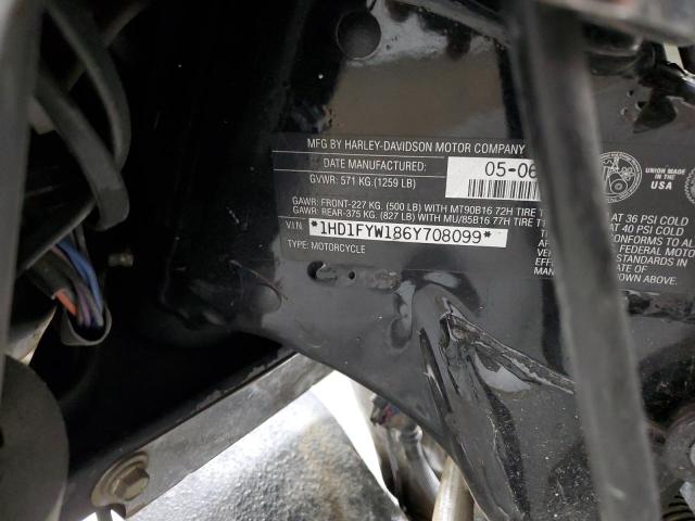 2006 HARLEY-DAVIDSON FLHRSI 1HD1FYW186Y708099