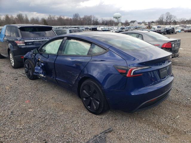 Vin: 5yj3e1ea9sf979642, lot: 51410955, tesla model 3 20252