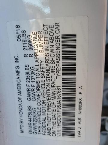 2018 HONDA ACCORD TOU - 1HGCV1F96JA167681
