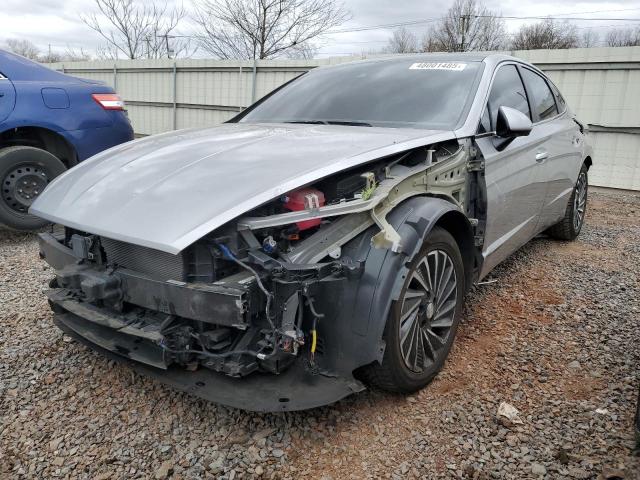 Vin: kmhl54jj6ma036686, lot: 48001485, hyundai sonata hybrid 2021 img_1