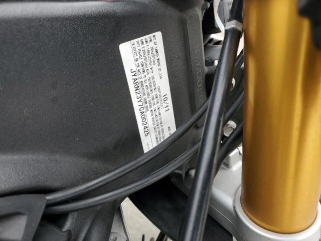 2012 YAMAHA YZFR1 C JYARN23Y7CA002425