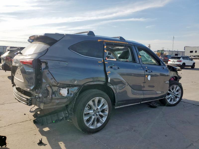 Vin: 5tdyarah0rs537082, lot: 50529035, toyota highlander hybrid limited 20243