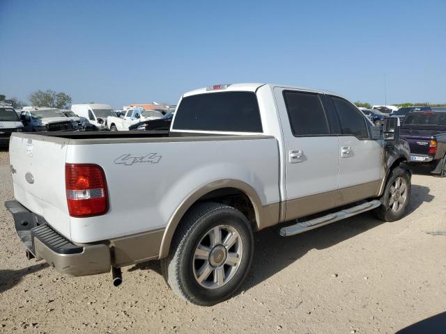 FORD F150 SUPER 2007 white crew pic flexible fuel 1FTPW14V07KC96435 photo #4