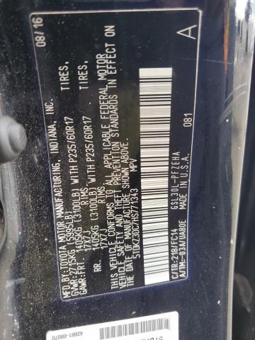 2017 TOYOTA SIENNA LE - 5TDKZ3DC7HS771343